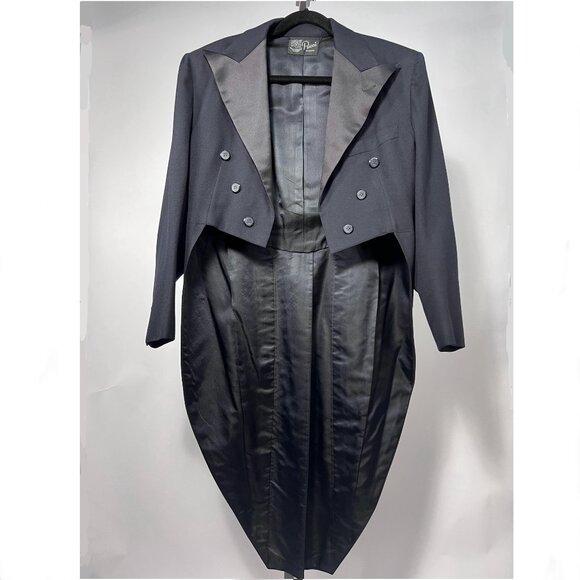 Emilio Pucci Black Tuxedo Tailcoat - Picture 1 of 7